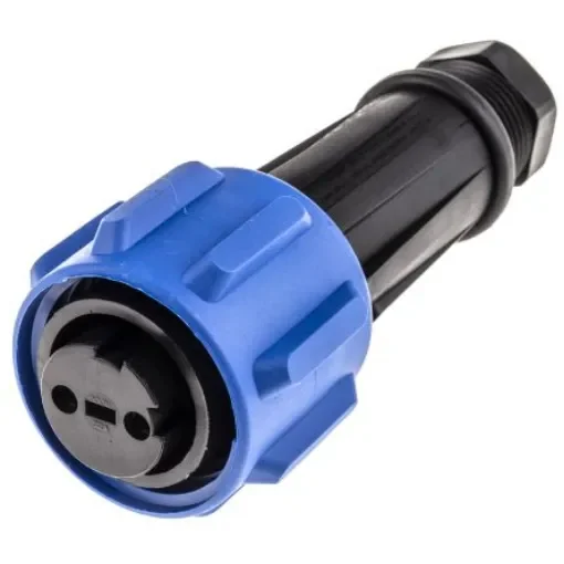 Bulgin Circular Connector, 2 Contacts, Cable Mount, Socket, Female, IP68, Buccaneer 900 Series - PX0911/02/S product image