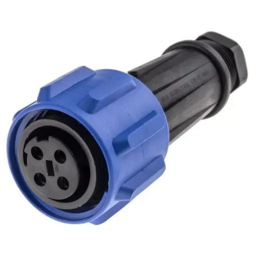 Bulgin Circular Connector, 4 Contacts, Cable Mount, Socket, Female, IP68, Buccaneer 900 Series - PX0911/04/S product image