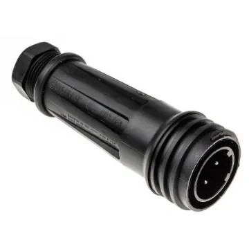 Bulgin Circular Connector, 4 Contacts, Cable Mount, Plug, Male, IP68, Buccaneer 900 Series - PX0921/04/P product image