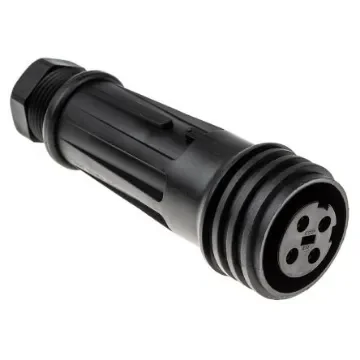 Bulgin Circular Connector, 4 Contacts, Cable Mount, Socket, Female, IP68, Buccaneer 900 Series - PX0921/04/S product image