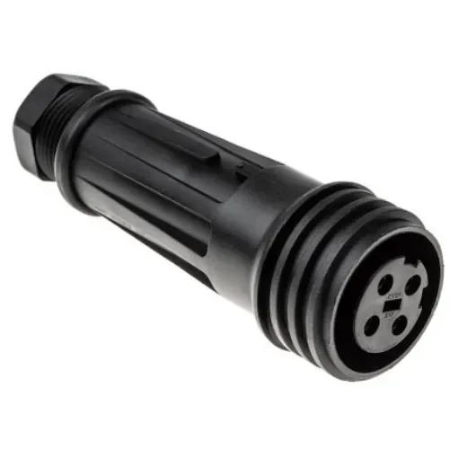Bulgin Circular Connector, 4 Contacts, Cable Mount, Socket, Female, IP68, Buccaneer 900 Series - PX0921/04/S product image