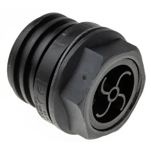 Bulgin Circular Connector, 4 Contacts, Panel Mount, Socket, Female, IP68, Buccaneer 900 Series - PX0931/04/S product image