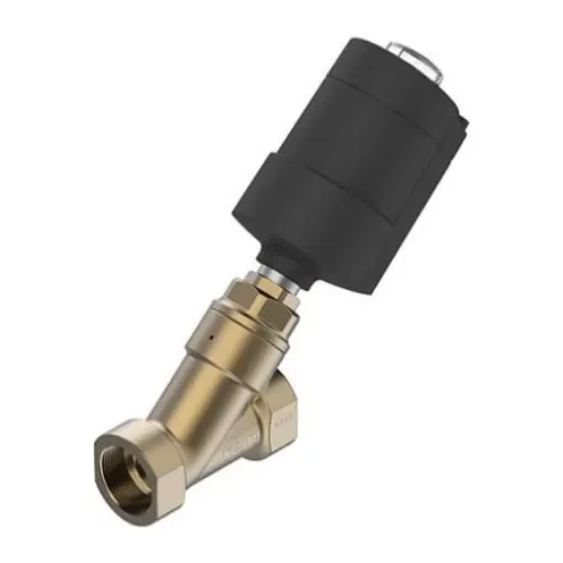 Festo Angle Seat type Pneumatic Actuated Valve, G 1/8in to G 1 1/2in, 0.7 MPa - VZXA-B-TS6-40-M2-B1T-9.3-K-75-20-PM product image