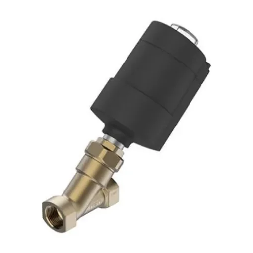 Festo Angle Seat type Pneumatic Actuated Valve, G 1/8in to NPT 1in, 0.7 MPa - VZXA-B-TS7-1"-M2-B1T-23-K-75-20-PM product image