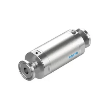 Festo VZQA-C-M22C Series Tube Pinch Valve, 6mm Tube Inlet Port x 6mm Tube Outlet Port, VZQA-C-M22C-6-S5S5-V2V4E-4 product image