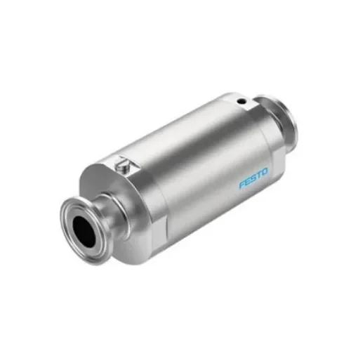 Festo VZQA-C-M22C Series Tube Pinch Valve, 15mm Tube Inlet Port x 15mm Tube Outlet Port, VZQA-C-M22C-15-S5S5-V2V4S1-2 product image
