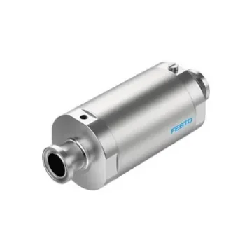 Festo VZQA-C-M22C Series Tube Pinch Valve, 15mm Tube Inlet Port x 15mm Tube Outlet Port, VZQA-C-M22C-15-S1S1-V2V4S1-2 product image