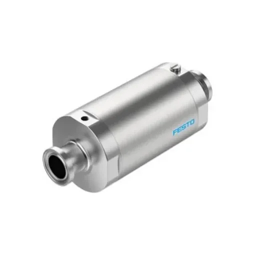 Festo VZQA-C-M22C Series Tube Pinch Valve, 15mm Tube Inlet Port x 15mm Tube Outlet Port, VZQA-C-M22C-15-S1S1-V2V4S1-2 product image