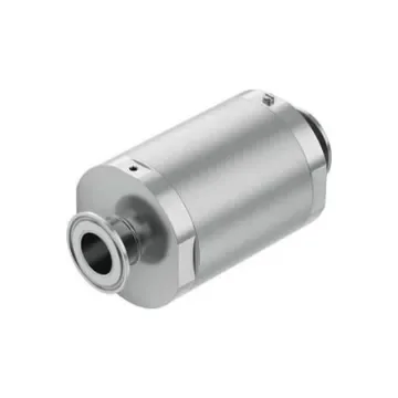 Festo VZQA-C-M22C Series Tube Pinch Valve, 25mm Tube Inlet Port x 25mm Tube Outlet Port, VZQA-C-M22C-25-S5S5-V2V4S1-2 product image