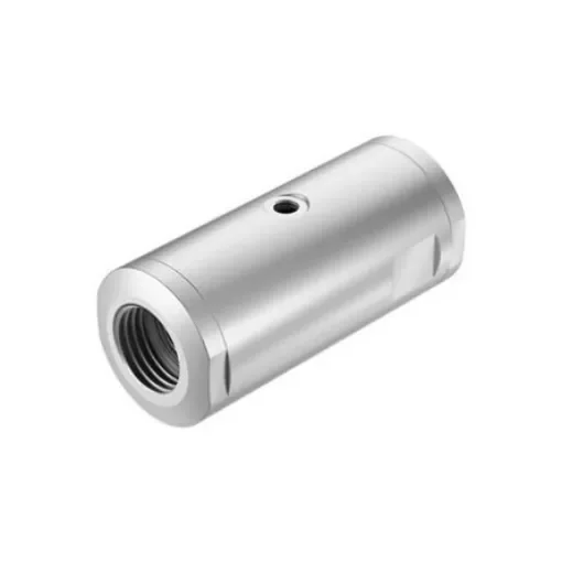 Festo VZQA-C-M22U Series Threaded Pinch Valve, G 1 Inlet Port x G 1 Female Outlet Port, VZQA-C-M22U-25-GG-V4V4E-4-EXA product image
