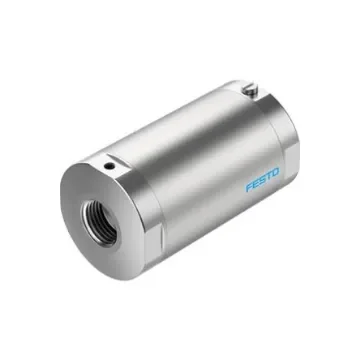 Festo VZQA-C-M22C Series Threaded Pinch Valve, G 1/2 Inlet Port x G 1/2 Female Outlet Port, VZQA-C-M22C-15-GG-V2V4S1-2 product image