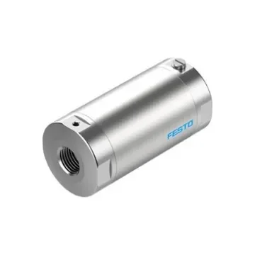 Festo VZQA-C-M22C Series Threaded Pinch Valve, G 1/4 Inlet Port x G 1/4 Outlet Port, VZQA-C-M22C-6-GG-V2V4E-4 product image