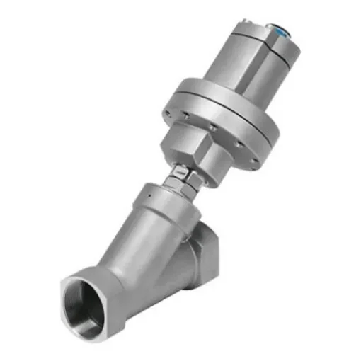 Festo Angle Seat type Pneumatic Actuated Valve, G 1/8in to G 2 1/2in, 0.8 MPa - VZXA-A-TS6-65-M2-V13T-8-M-90-26-PR-V4 product image