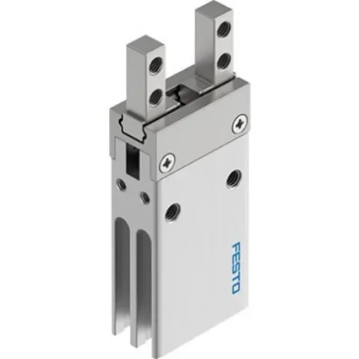 Festo 2 Finger Double Action Pneumatic Gripper, DHPC-6-A-NO-S-1, Parallel Gripping Type product image