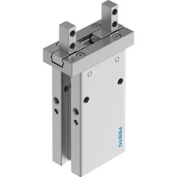 Festo 2 Finger Double Action Pneumatic Gripper, DHPC-L-10-A-NO-S-1, Parallel Gripping Type product image