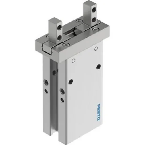 Festo 2 Finger Double Action Pneumatic Gripper, DHPC-L-10-A-NO-S-1, Parallel Gripping Type product image