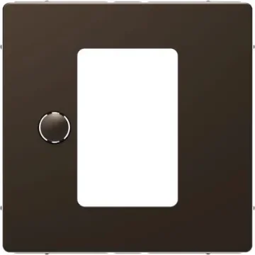 Schneider Electric Brown 1 Gang Cover Plate - MTN5775-6052 product image
