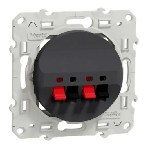 Socket Anthracite Male Socket, Flush Mount - S540488 product image