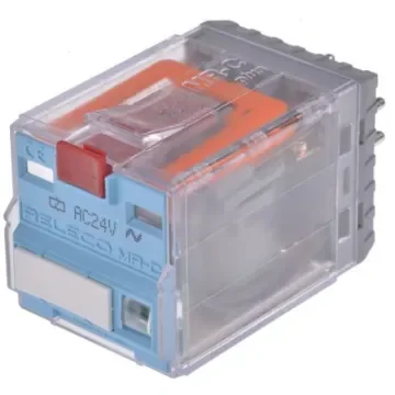 Releco Plug In Power Relay, 24V ac Coil, 10A Switching Current, DPDT - C2-A20X / AC 24V product image