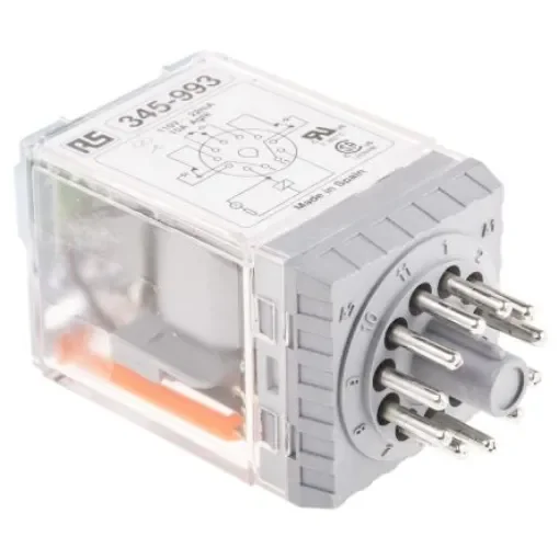 Releco Plug In Power Relay, 115V ac Coil, 10A Switching Current, 3PDT - C3-A30X / AC 115 V product image