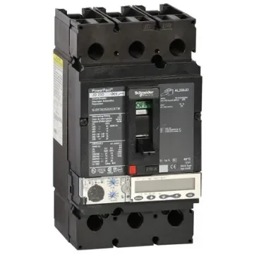Schneider Electric, PowerPact MCCB 3P 250A, Breaking Capacity 25 kA, DIN Rail Mount - NJJF36250U53XTW product image