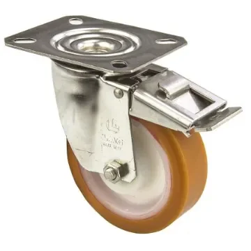 LAG Braked Swivel Castor Wheel, 150kg Capacity, 100mm Wheel - 19105 FR product image