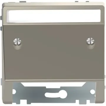Schneider Electric Nickel 1 Gang Cover Plate - MTN4540-6050 product image