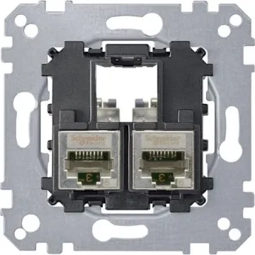 Schneider Electric 2 Way Black Switch Mechanism Merten Series - MTN4575-0012 product image
