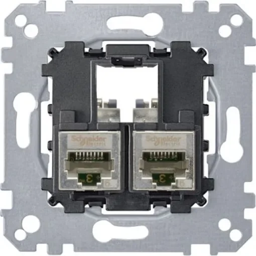 Schneider Electric 2 Way Black Switch Mechanism Merten Series - MTN4575-0012 product image