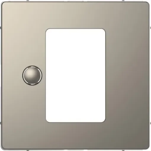 Schneider Electric Nickel 1 Gang Cover Plate - MTN5775-6050 product image