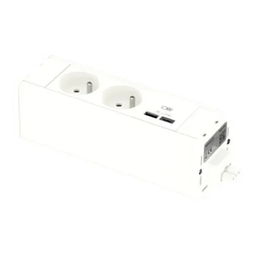 Schneider Electric 4 Socket USB A Extension Lead Open Reel, 250 V, IP44 - INS44224 product image