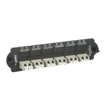 Schneider Electric ACTFM1UF2LC6PMM LC Multimode Duplex Fibre Optic Adapter product image