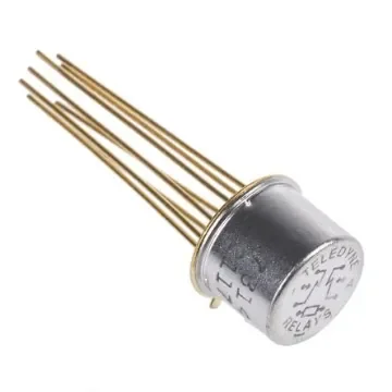 Teledyne PCB Mount RF Relay, 12V dc Coil, DPDT - 712-12 product image