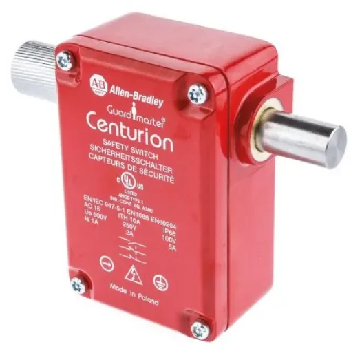 Allen Bradley Guardmaster 440K Safety Interlock Switch, 2NC/1NO, Keyed Actuator Included, Metal - 440K-B04025 product image