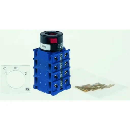 Kraus & Naimer, 4P 3 Position 60° Double Throw Cam Switch, 20A - CHR10.A213/GBA001.*FT product image
