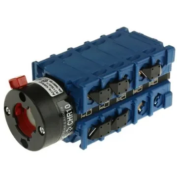 Kraus & Naimer, 3P 3 Position 60° Multi Step Cam Switch, 20A - CHR10.A270/GBA001.*FT product image