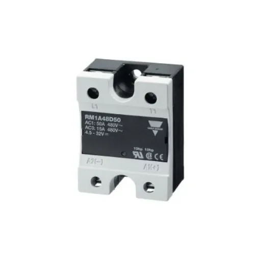 Carlo Gavazzi RM1C Series Solid State Relay, 50 A Load, Panel Mount, 660 V ac/dc Load, 32 V ac/dc Control - RM1C60D50 product image