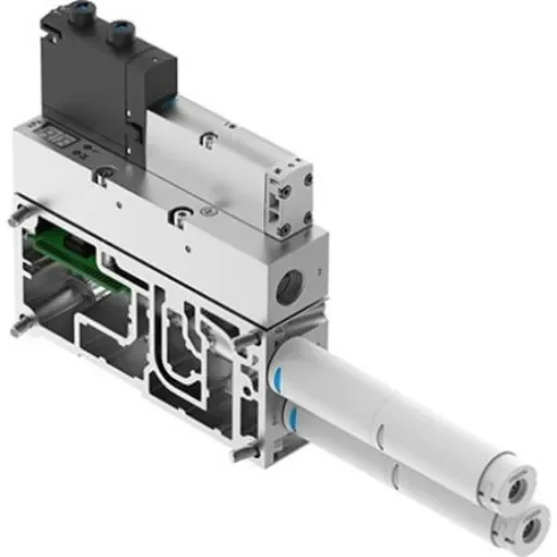 Festo Vacuum Generator, 3mm nozzle , 6bar 167L/min, VABF series - VABF-S4-2-V2B1-G38-CB-VH-30-AP product image