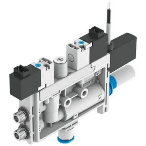 Festo Vacuum Generator, 0.7mm nozzle , 4.8bar 17L/min, OVEL series - OVEL-7-H-15-P-VQ4-UC-C-A-V1PNLK-H3 product image