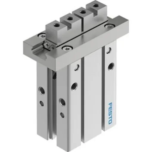 Festo 2 Finger Double Action Pneumatic Gripper, DHPC-L-25-A-NC-S-2, Parallel Gripping Type product image