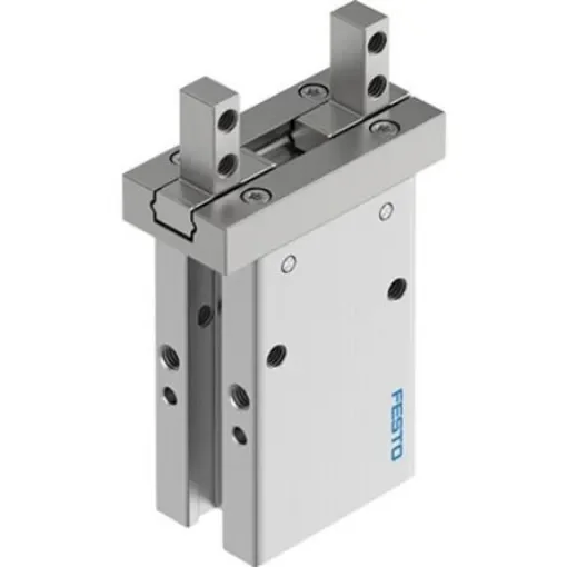 Festo 2 Finger Double Action Pneumatic Gripper, DHPC-L-10-A-S-1, Parallel Gripping Type product image