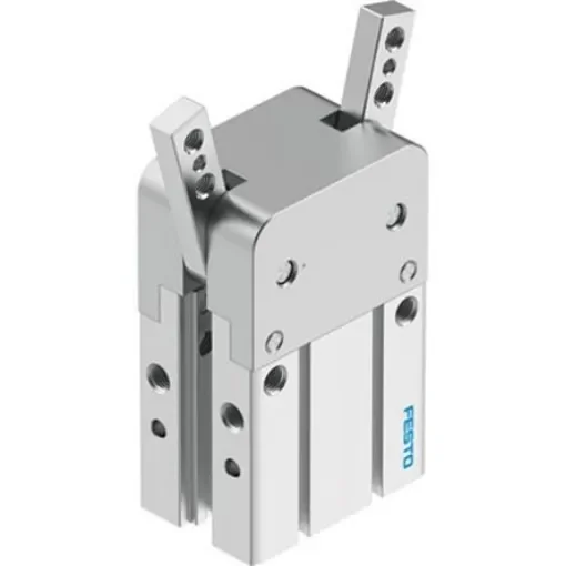 Festo 2 Finger Double Action Pneumatic Gripper, DHWC-25-A-S-NO, Angle Gripping Type product image