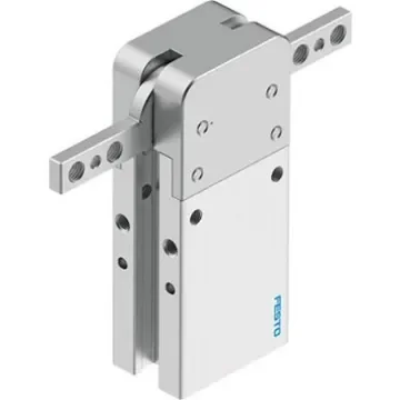 Festo 2 Finger Double Action Pneumatic Gripper, DHRC-10-A-S-NO, Radial Gripping Type product image