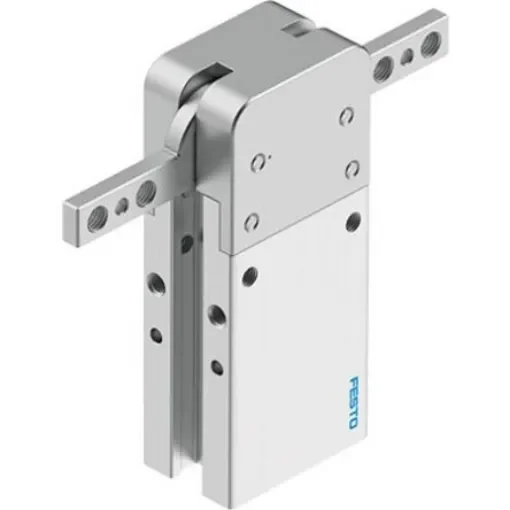 Festo 2 Finger Double Action Pneumatic Gripper, DHRC-10-A-S-NO, Radial Gripping Type product image