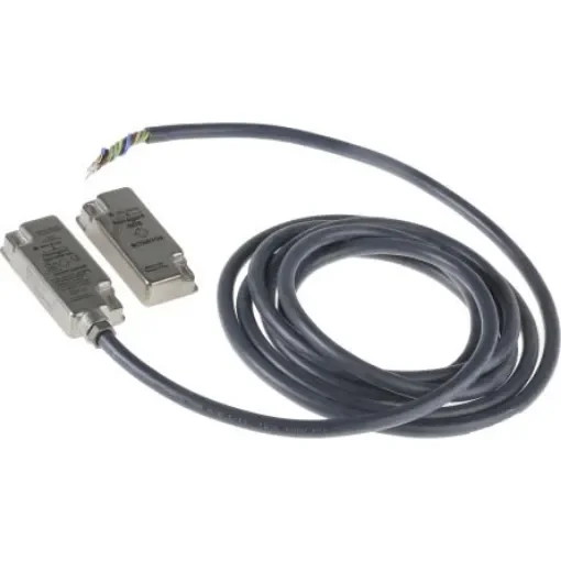 Allen Bradley Guardmaster 440N Series Magnetic Non-Contact Safety Switch, 24V dc, Stainless Steel Housing, 2NC, 3m Cable - 440N-G02123 product image