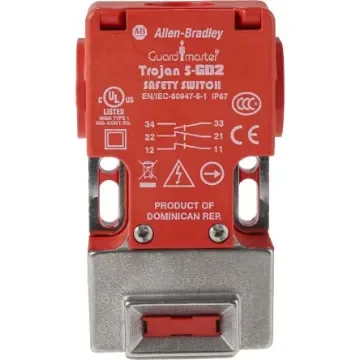 Allen Bradley Guardmaster 440K Safety Interlock Switch, 2NC/1NO, Keyed, Glass Filled PBT - 440K-T11147 product image