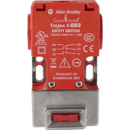 Allen Bradley Guardmaster 440K Safety Interlock Switch, 2NC/1NO, Keyed, Glass Filled PBT - 440K-T11147 product image