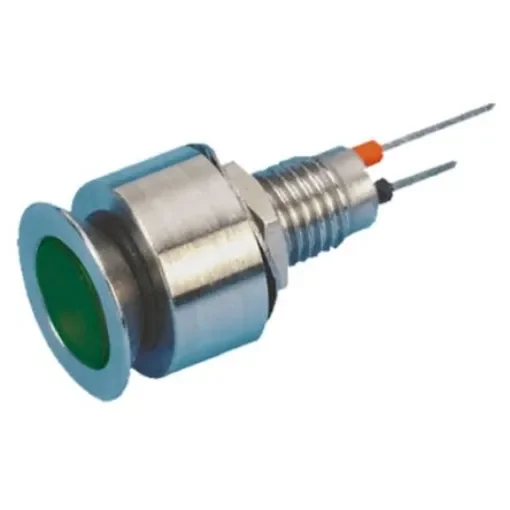 Marl Green Panel Mount Indicator, 24V dc, 6.1mm Mounting Hole Size - 520-324-22 product image