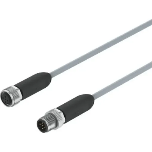 Festo Straight Male 5 way M12 to Straight Female 5 way M12 Actuator/Sensor Cable, 5m - NEBA-M12G5-U-5-N-M12G5 product image