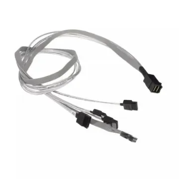 Microchip 4 Way Female SATA Data to 4 Way Female External Mini-SAS HD Wire to Board Cable Assembly, 800mm - 2279800-R product image